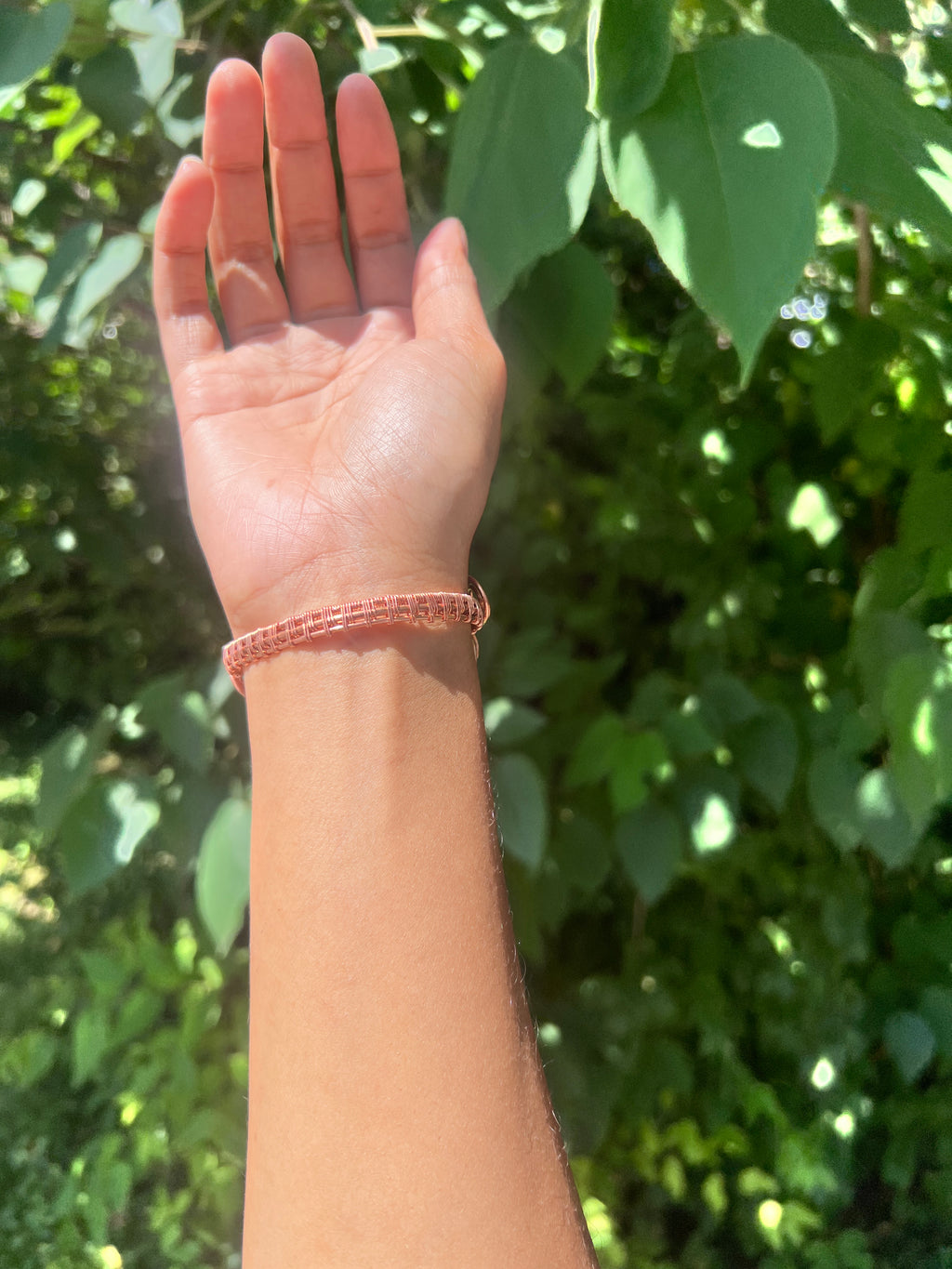 Hematite Bracelet Wrapped in Copper  | Wire Wrapped Bracelet