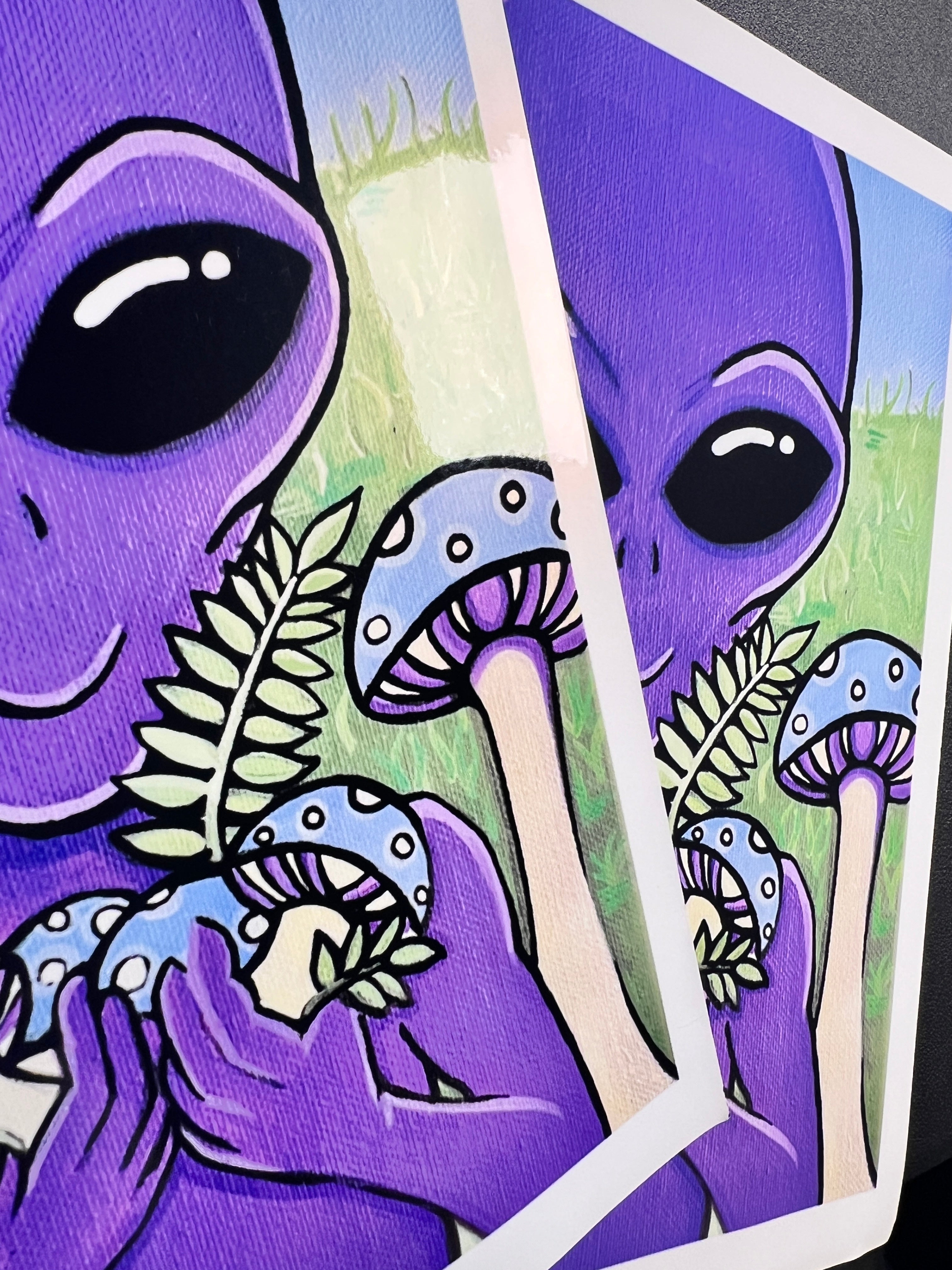 “The Mushroom Keeper” Art Print
