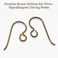 Niobium Hypoallergenic Ear Hooks — Upgrade Add-On