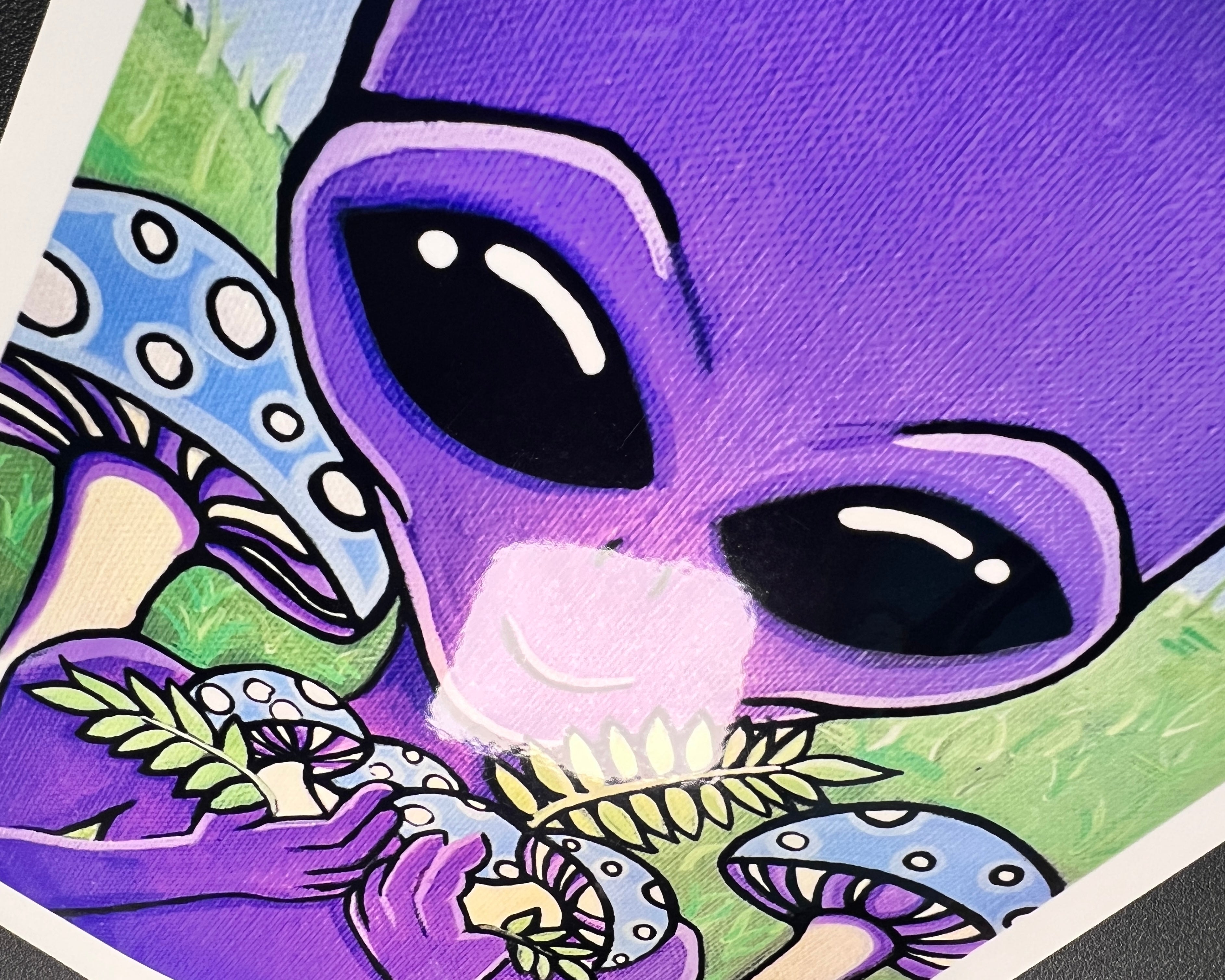 “The Mushroom Keeper” Art Print