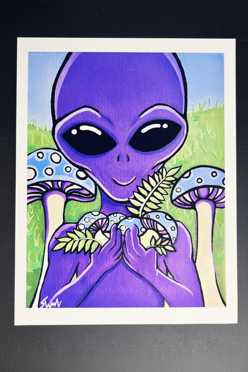 4x6in “The Mushroom Keeper”  Art Print