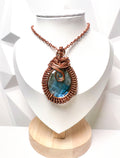 Labradorite Copper Pendant Necklace