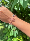 Hematite Bracelet Wrapped in Copper  | Wire Wrapped Bracelet