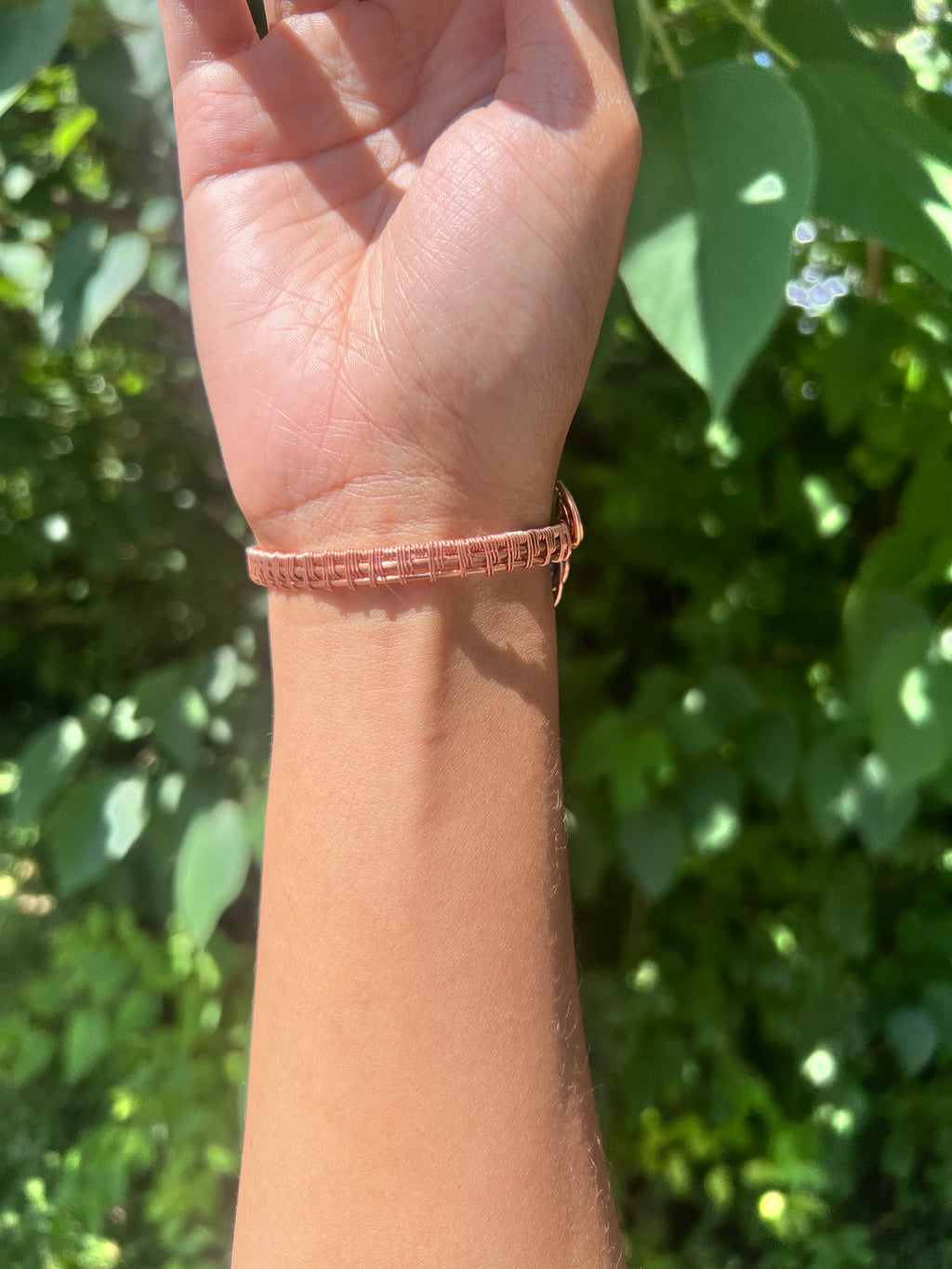 Hematite Bracelet Wrapped in Copper  | Wire Wrapped Bracelet